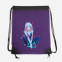 Spider Night-None-Drawstring-Bag-nickzzarto