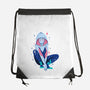 Spider Night-None-Drawstring-Bag-nickzzarto