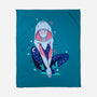 Spider Night-None-Fleece-Blanket-nickzzarto