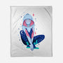 Spider Night-None-Fleece-Blanket-nickzzarto