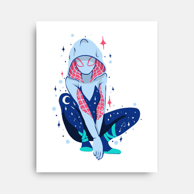 Spider Night-None-Stretched-Canvas-nickzzarto