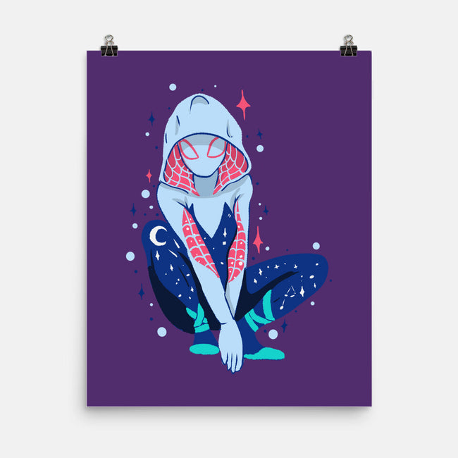 Spider Night-None-Matte-Poster-nickzzarto