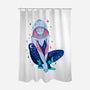 Spider Night-None-Polyester-Shower Curtain-nickzzarto