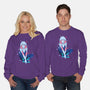 Spider Night-Unisex-Crew Neck-Sweatshirt-nickzzarto