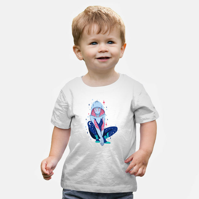 Spider Night-Baby-Basic-Tee-nickzzarto