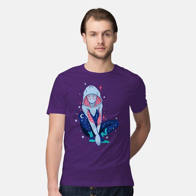 Spider Night-Mens-Premium-Tee-nickzzarto
