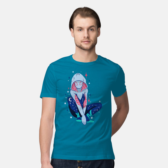 Spider Night-Mens-Premium-Tee-nickzzarto