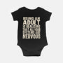 All Systems Nervous-Baby-Basic-Onesie-turborat14