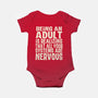 All Systems Nervous-Baby-Basic-Onesie-turborat14