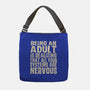 All Systems Nervous-None-Adjustable Tote-Bag-turborat14