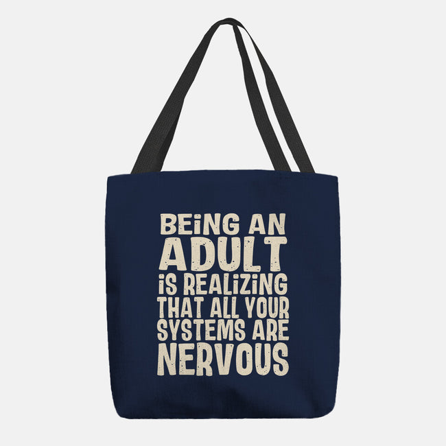 All Systems Nervous-None-Basic Tote-Bag-turborat14
