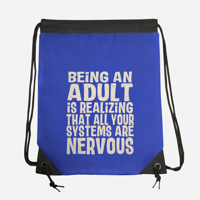 All Systems Nervous-None-Drawstring-Bag-turborat14