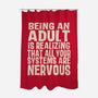All Systems Nervous-None-Polyester-Shower Curtain-turborat14