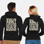 All Systems Nervous-Unisex-Zip-Up-Sweatshirt-turborat14