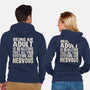 All Systems Nervous-Unisex-Zip-Up-Sweatshirt-turborat14