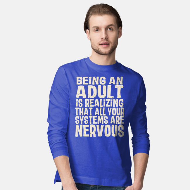 All Systems Nervous-Mens-Long Sleeved-Tee-turborat14