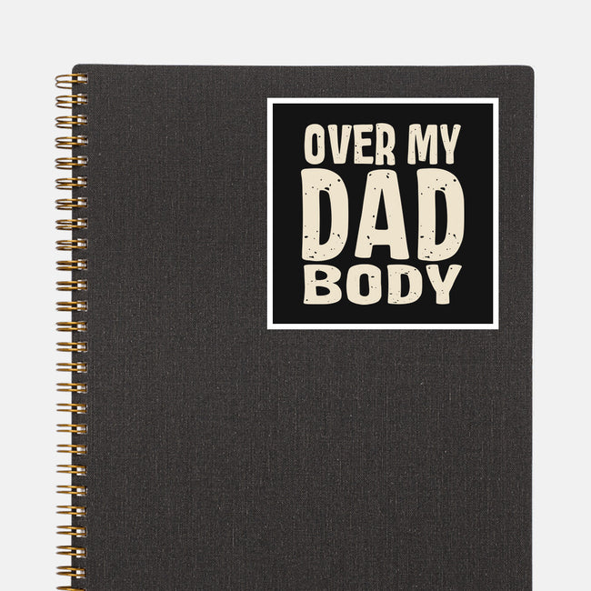 Dad Bod-None-Glossy-Sticker-turborat14