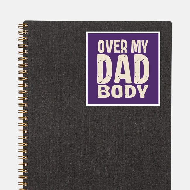 Dad Bod-None-Glossy-Sticker-turborat14