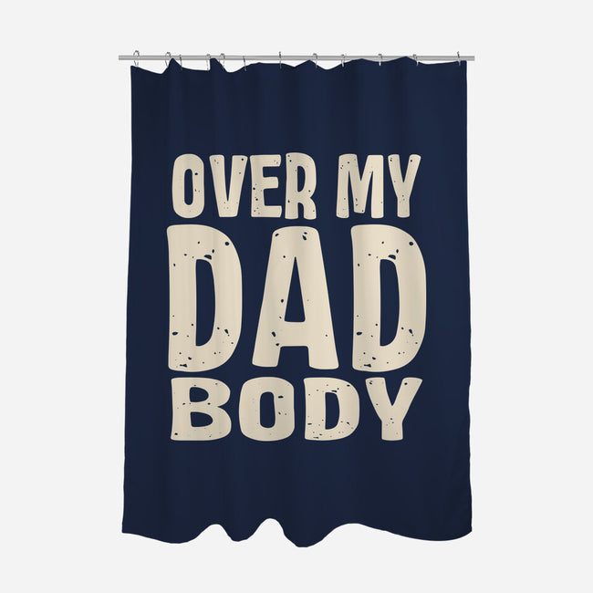 Dad Bod-None-Polyester-Shower Curtain-turborat14