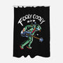 CANTI Vs The World-None-Polyester-Shower Curtain-arace