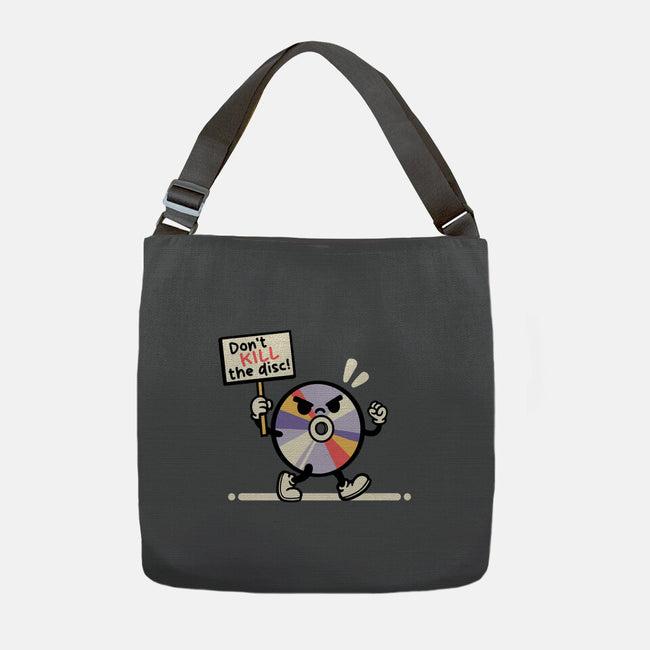 Disc Protest-None-Adjustable Tote-Bag-NemiMakeit