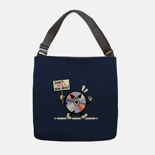 Disc Protest-None-Adjustable Tote-Bag-NemiMakeit