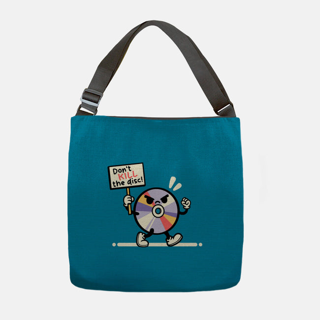 Disc Protest-None-Adjustable Tote-Bag-NemiMakeit