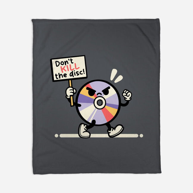 Disc Protest-None-Fleece-Blanket-NemiMakeit