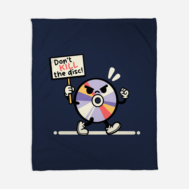 Disc Protest-None-Fleece-Blanket-NemiMakeit