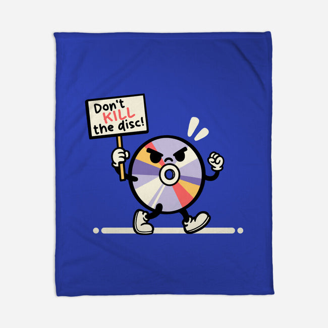 Disc Protest-None-Fleece-Blanket-NemiMakeit
