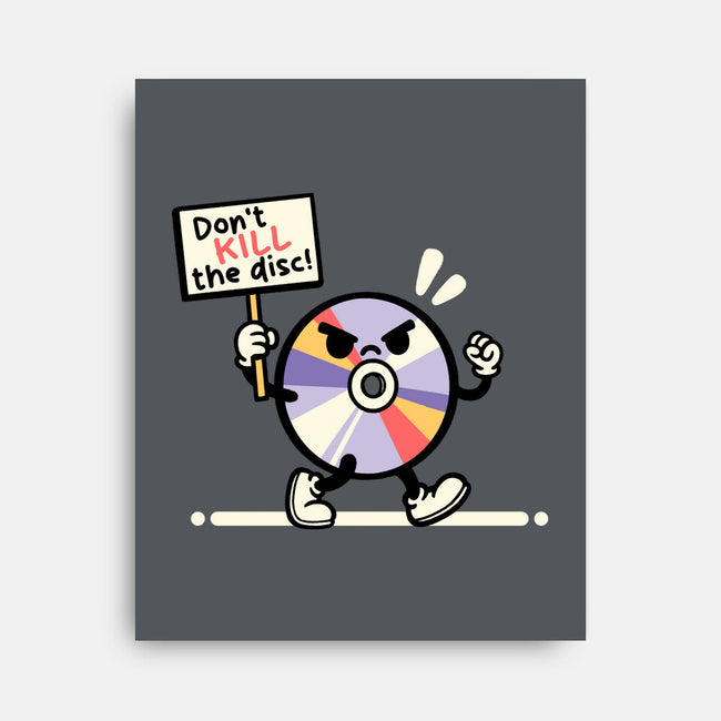 Disc Protest-None-Stretched-Canvas-NemiMakeit