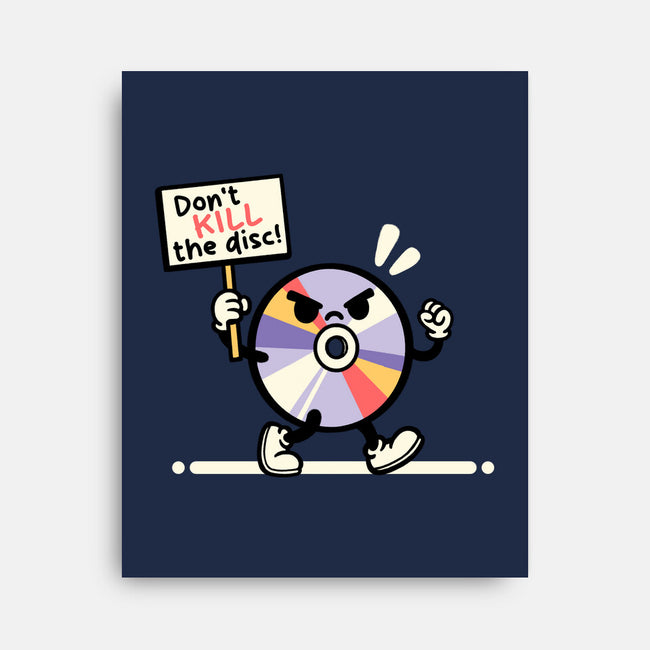 Disc Protest-None-Stretched-Canvas-NemiMakeit