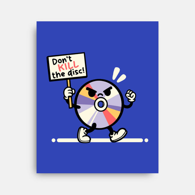 Disc Protest-None-Stretched-Canvas-NemiMakeit