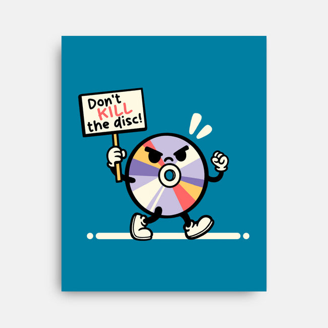 Disc Protest-None-Stretched-Canvas-NemiMakeit