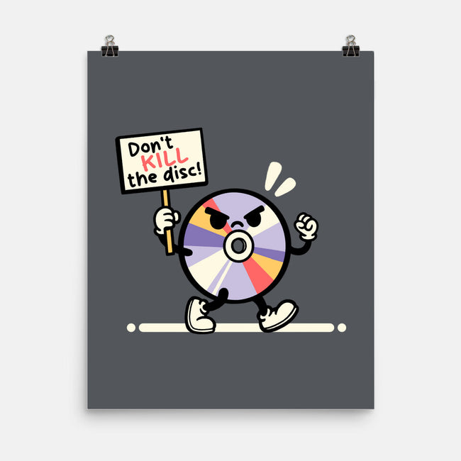 Disc Protest-None-Matte-Poster-NemiMakeit