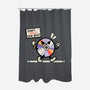 Disc Protest-None-Polyester-Shower Curtain-NemiMakeit