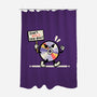 Disc Protest-None-Polyester-Shower Curtain-NemiMakeit
