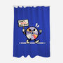 Disc Protest-None-Polyester-Shower Curtain-NemiMakeit