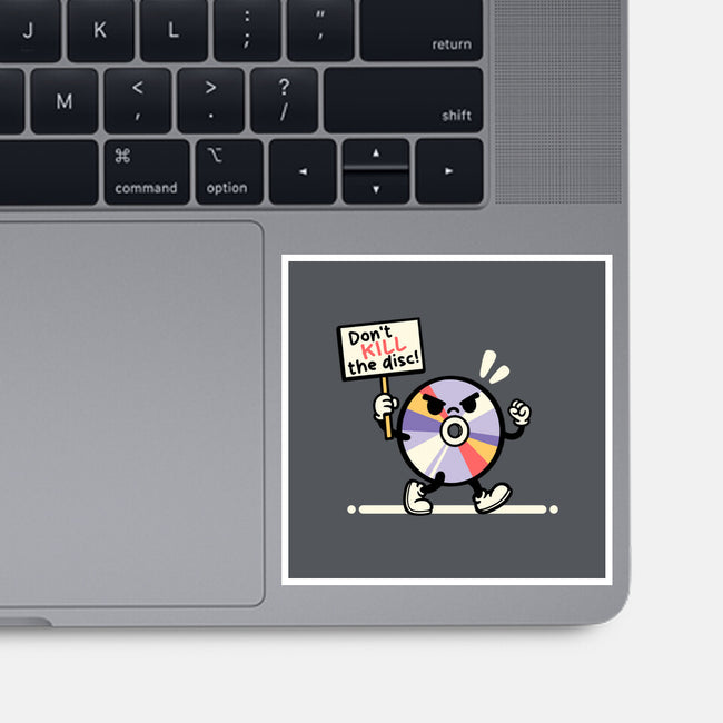 Disc Protest-None-Glossy-Sticker-NemiMakeit