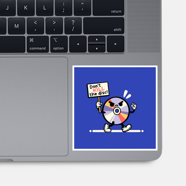 Disc Protest-None-Glossy-Sticker-NemiMakeit