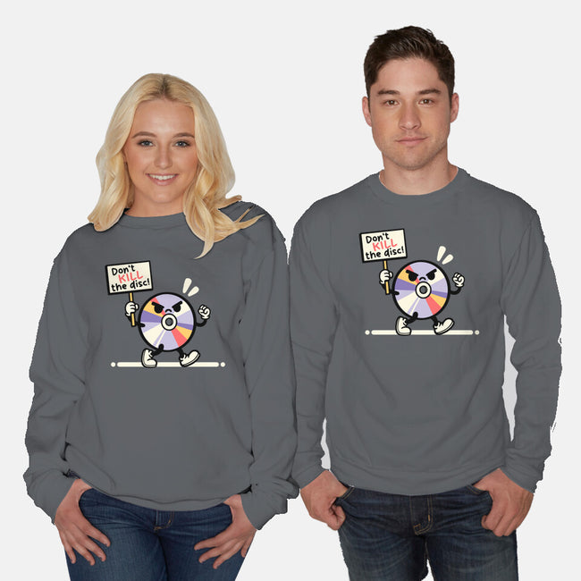 Disc Protest-Unisex-Crew Neck-Sweatshirt-NemiMakeit