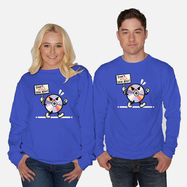 Disc Protest-Unisex-Crew Neck-Sweatshirt-NemiMakeit