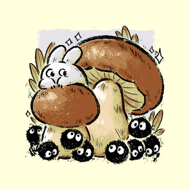 Wandering Soot With Autumn Mushrooms-None-Mug-Drinkware-xMorfina