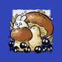 Wandering Soot With Autumn Mushrooms-Mens-Basic-Tee-xMorfina