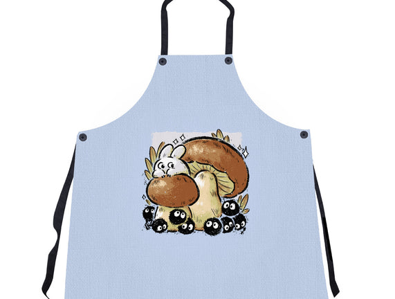 Wandering Soot With Autumn Mushrooms