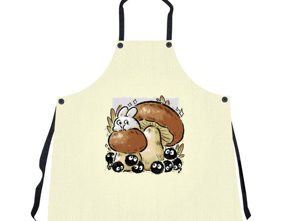 Wandering Soot With Autumn Mushrooms