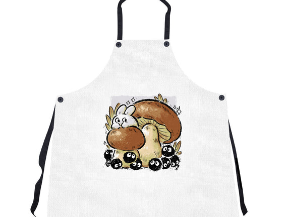 Wandering Soot With Autumn Mushrooms