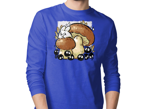 Wandering Soot With Autumn Mushrooms