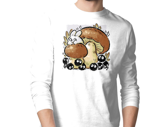 Wandering Soot With Autumn Mushrooms