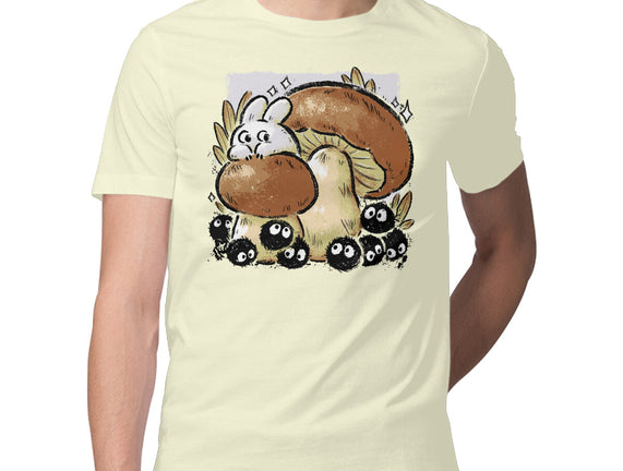Wandering Soot With Autumn Mushrooms
